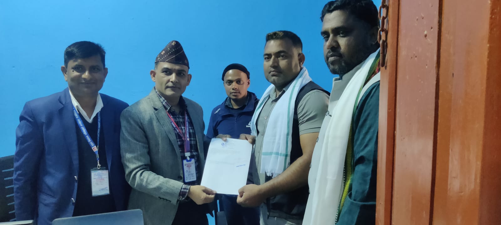 सप्तरी–२ बाट राष्ट्रिय निर्माण दल नेपालका अफरोज आलमको उम्मेदवारी दर्ता, विकास र सुशासनको प्रतिबद्धता